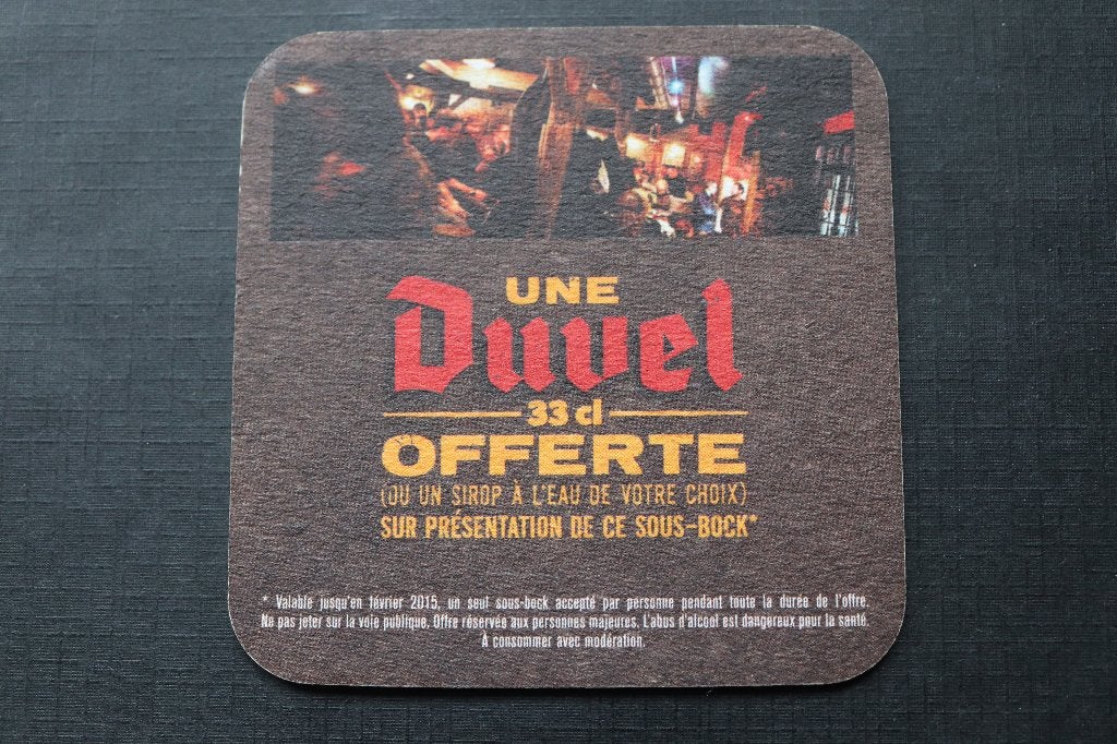 bierviltje, Verzamelen, Ophalen of Verzenden, Nieuw, Viltje(s), Duvel