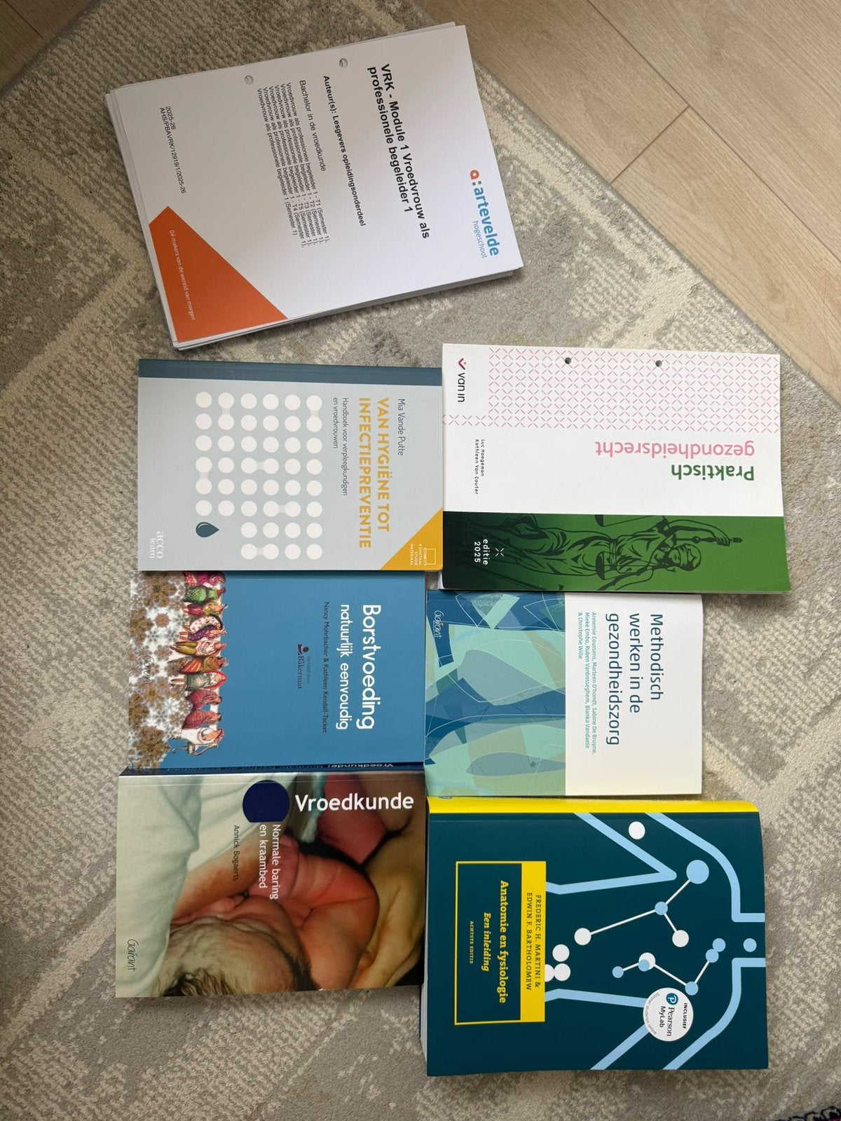 Boeken bachelor vroedkunde, Boeken, Ophalen, Zo goed als nieuw