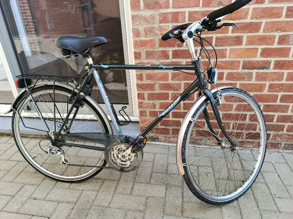 gazelle maat 56, Fietsen en Brommers, Ophalen, Gebruikt, Velgrem, Versnellingen