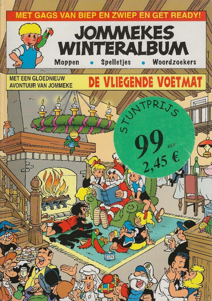 Jommekes winteralbum (1ste druk), Boeken, Eén stripboek, Ophalen of Verzenden, Gelezen