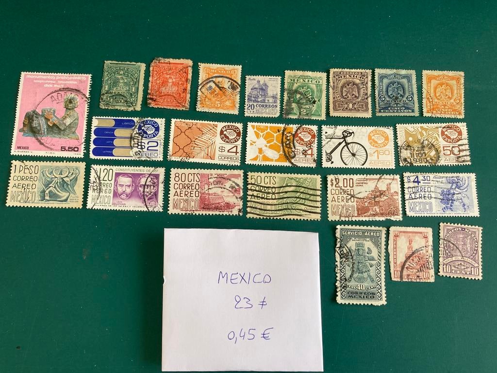 Lot de timbres du Nicaragua, Enlèvement ou Envoi, Affranchi