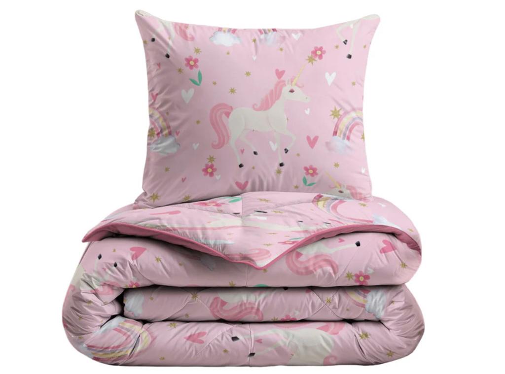 Comfort Kids Dekbed - Rainbow Unicorn Nieuw!, Ophalen, Nieuw, Overige kleuren, Deken of Dekbed