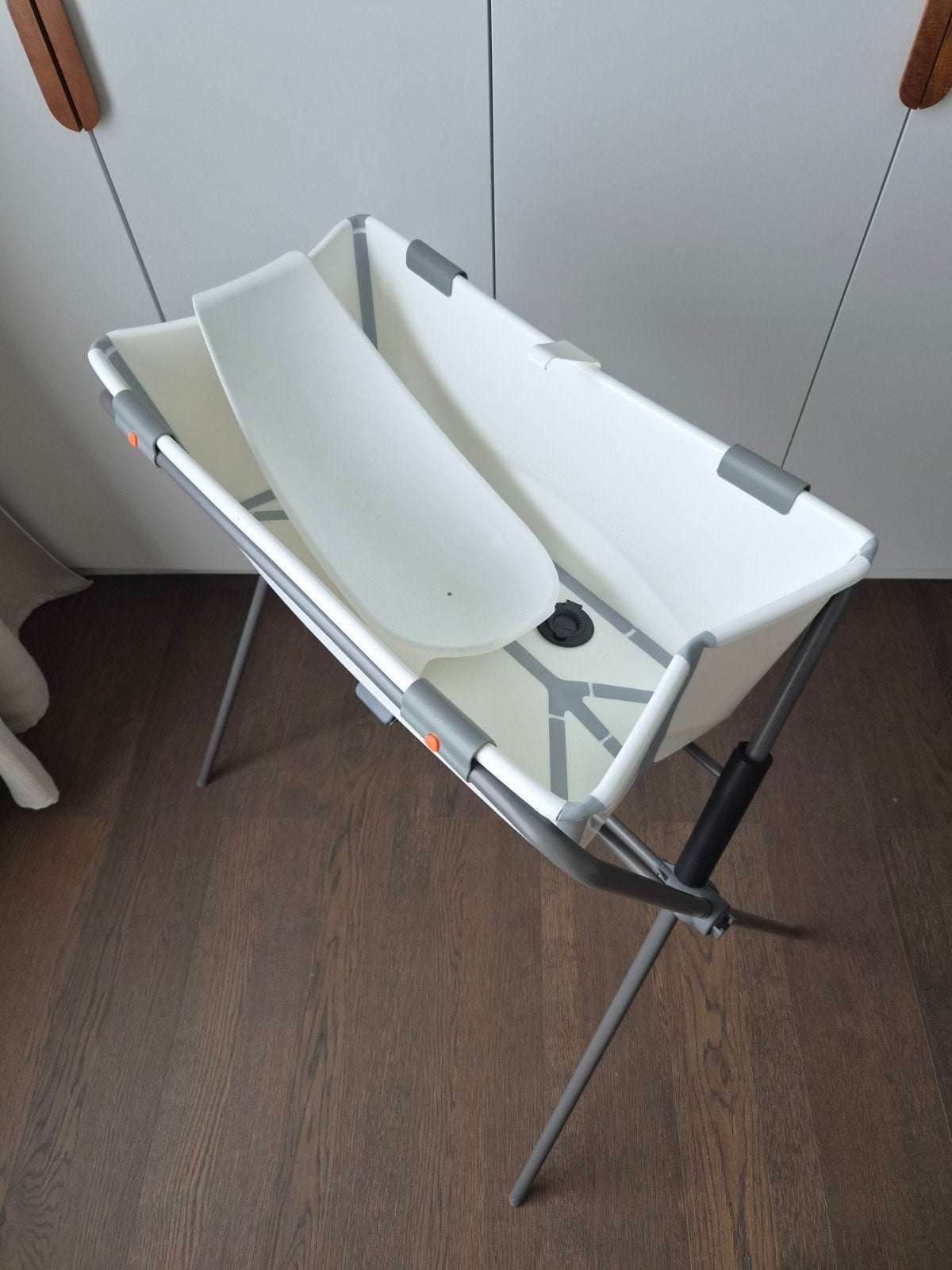 Stokke flexi bad + staander + babysteun, Enlèvement, Utilisé, Baignoire, Autres marques