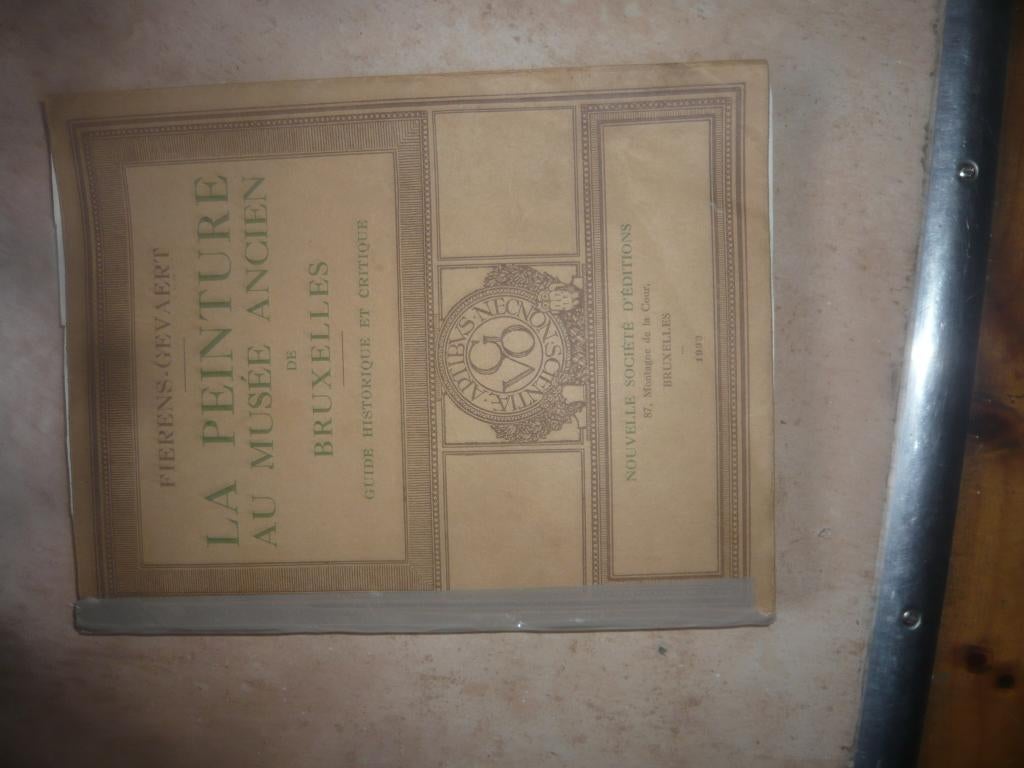 LIVRE -LA PEINTURE AU MUSEE BXL, Enlèvement, Utilisé