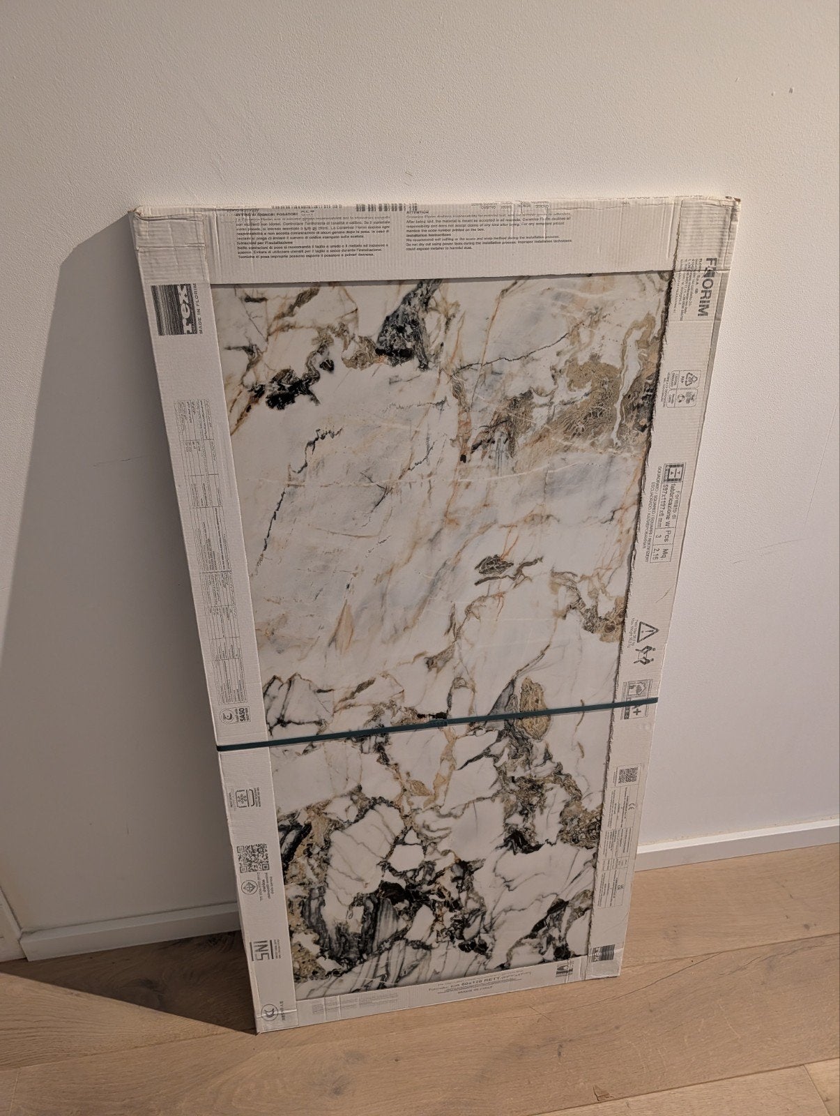 +-46m2 Keramische tegels 60x120x6mm, Ophalen, 60 cm of meer, 40 tot 60 cm, Keramiek