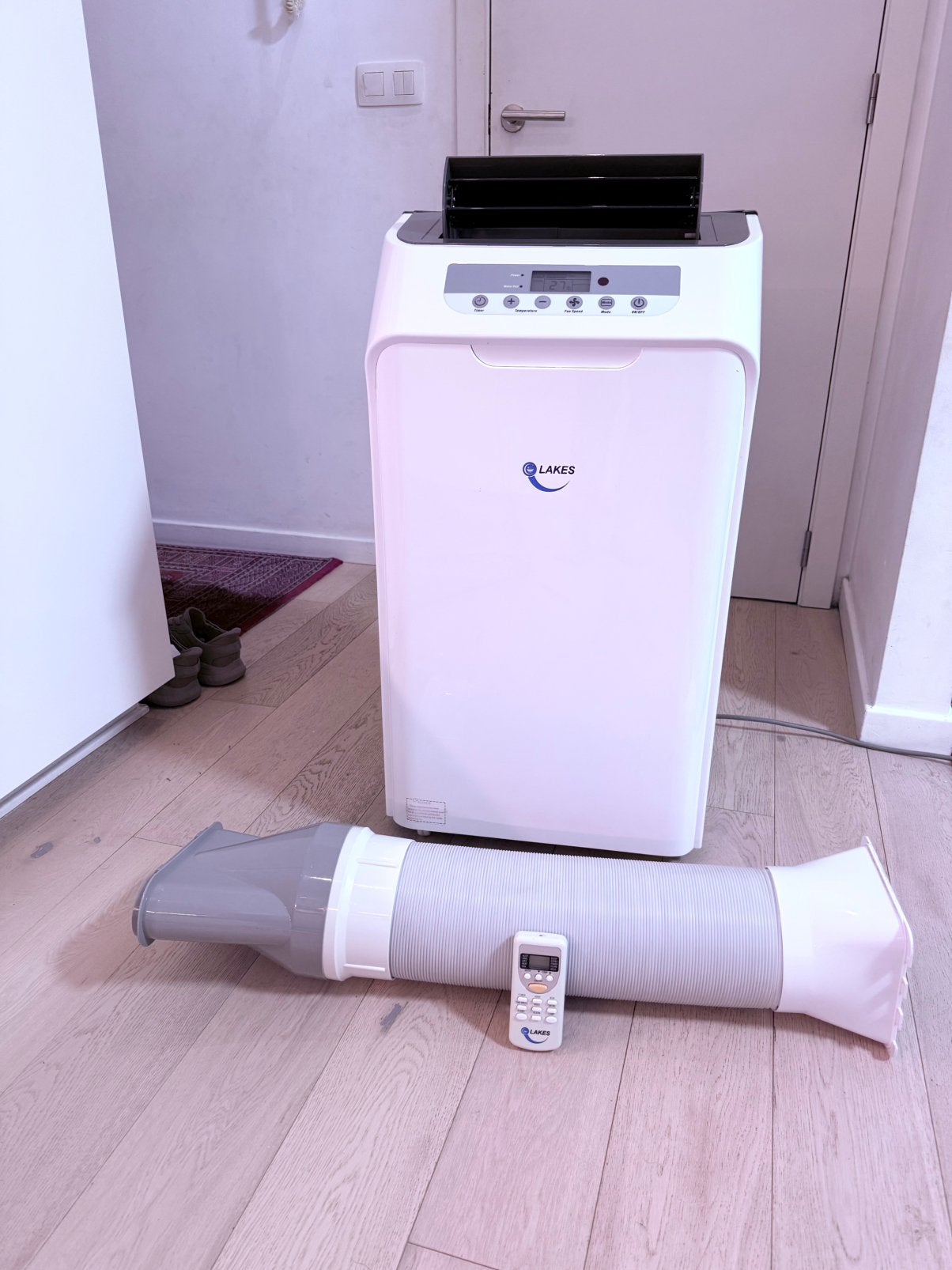Mobile airco 12000btu, Ophalen