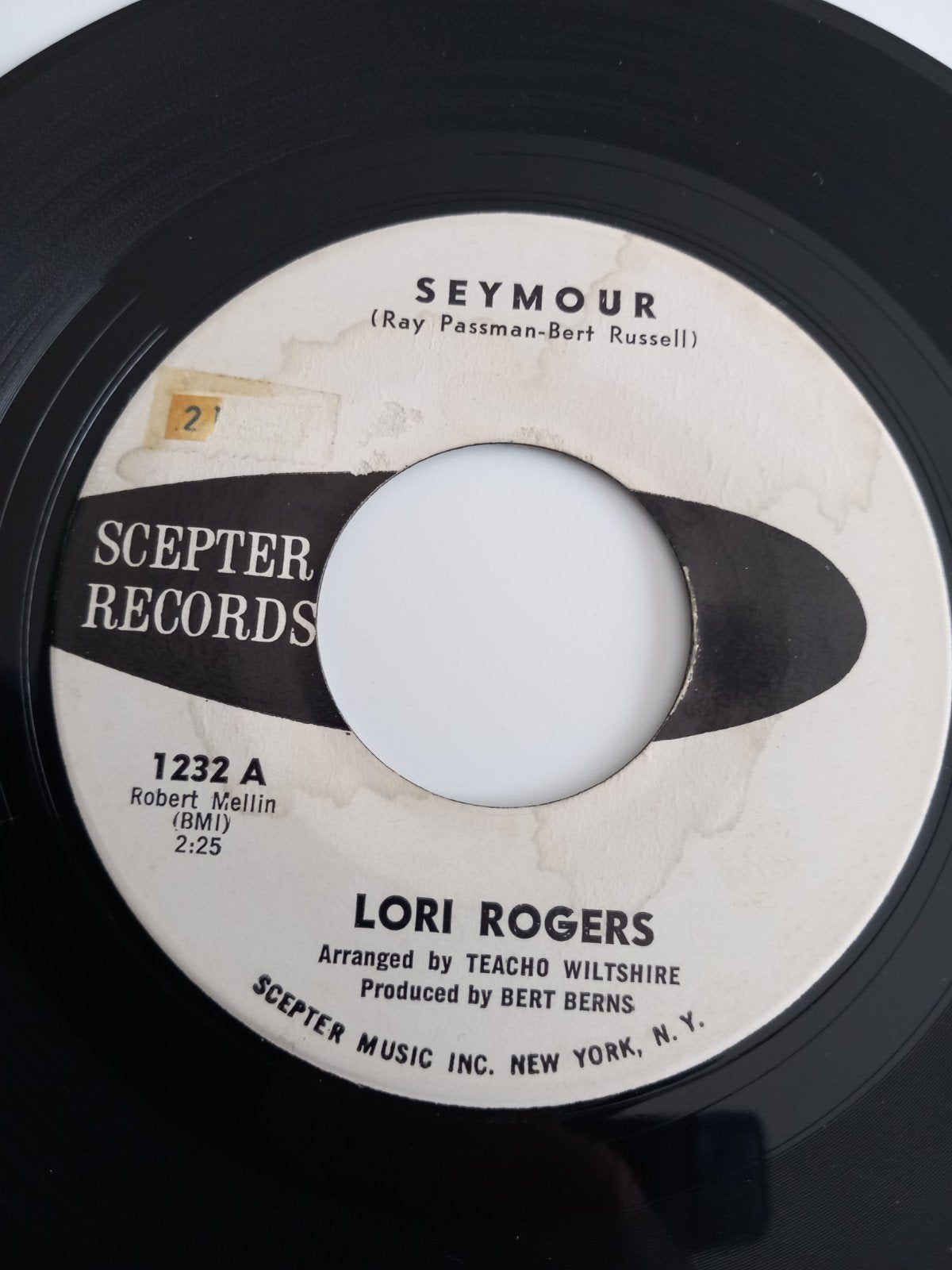 LORI ROGERS.  SEYMOUR. OLDIES 60S USA 45T