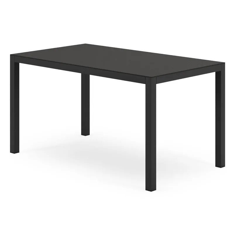 Table noir avec vitre noir tempéré neuf, Enlèvement, Neuf