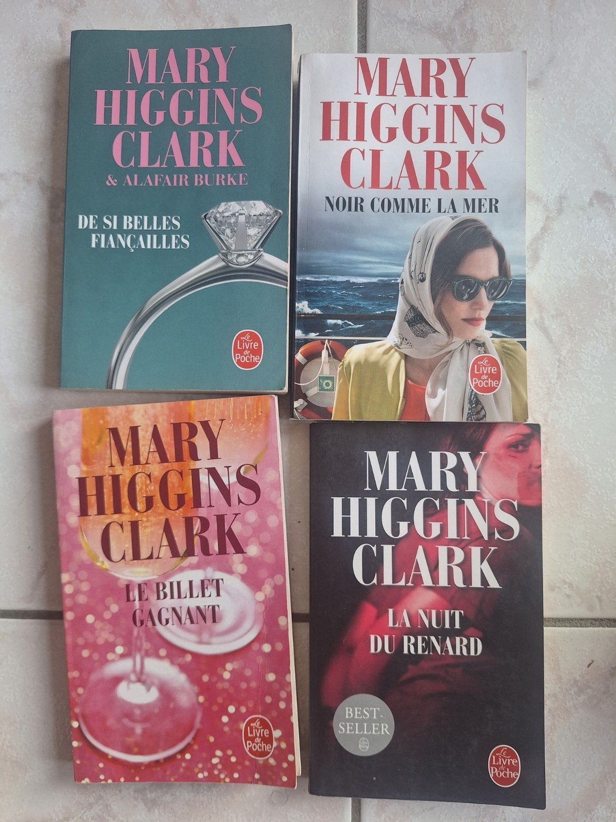 Lot de 4 Livres Mary Higgins Clark pour 6€, Livres, Romans, Enlèvement, Utilisé