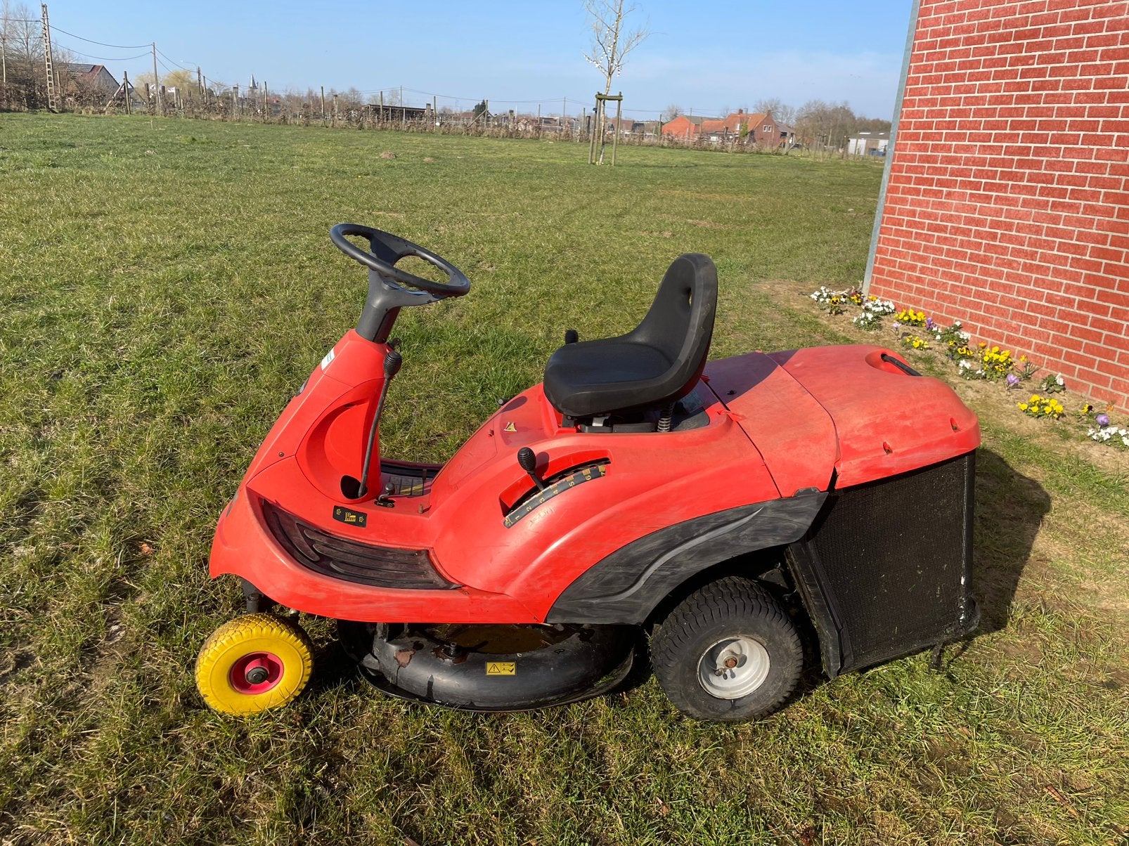 Zitmaaier eurotwin, Enlèvement ou Envoi, Utilisé, Démarrage électrique, Moins de 90 cm