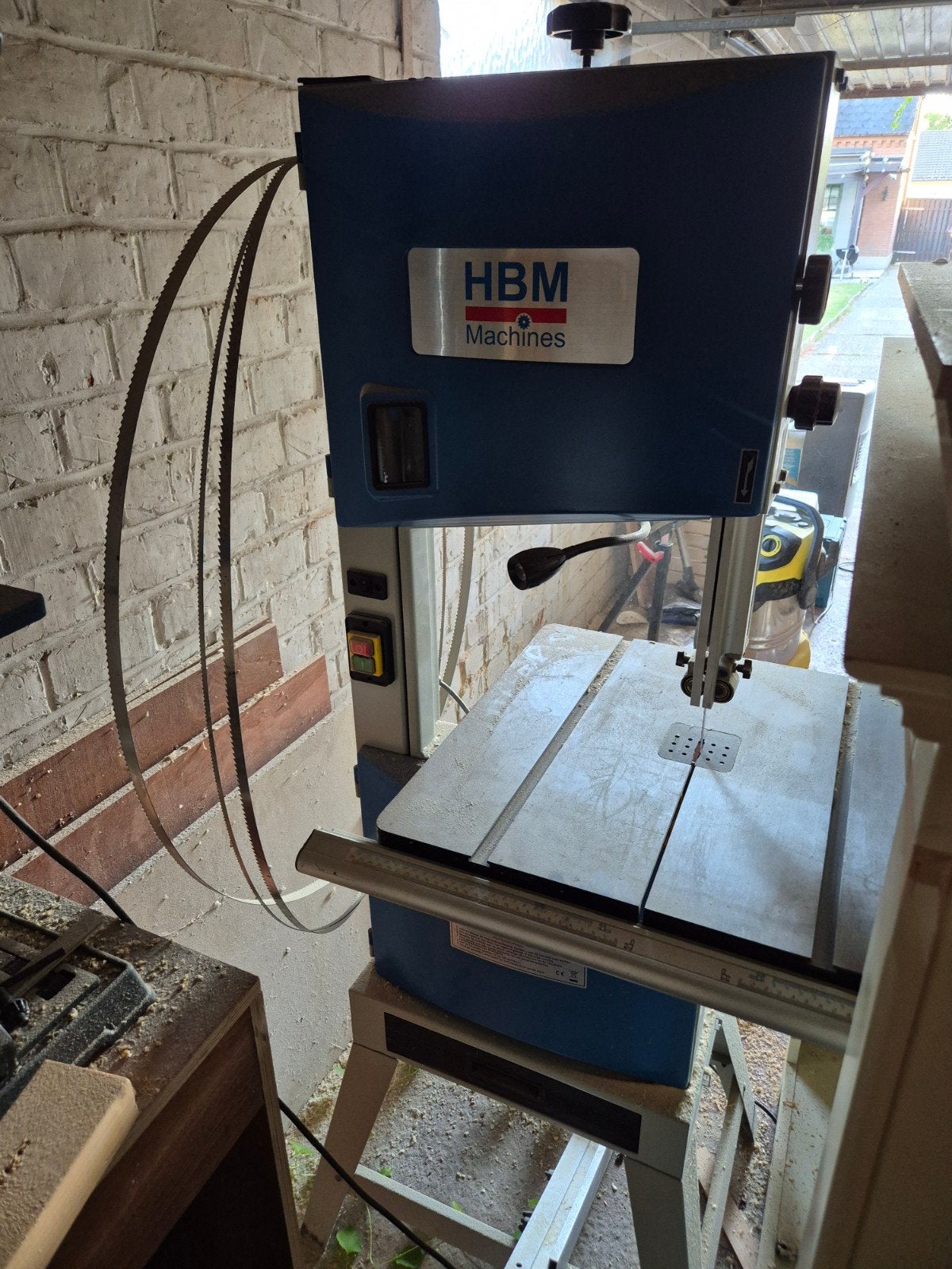 Lintzaagmachine, Doe-het-zelf en Bouw, Ophalen, Gebruikt, 70 mm of meer, HBM machines