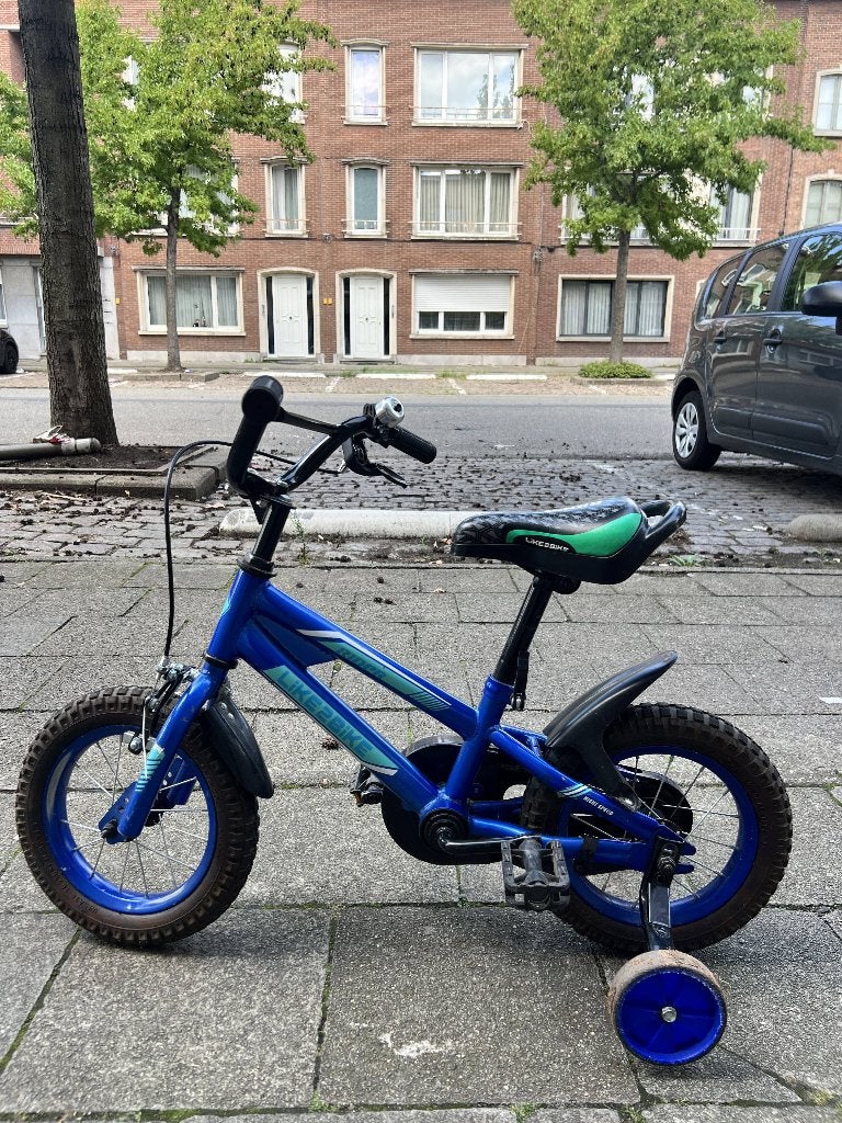 Kinder fiets, Ophalen of Verzenden, Gebruikt, 14 inch of minder, Handrem