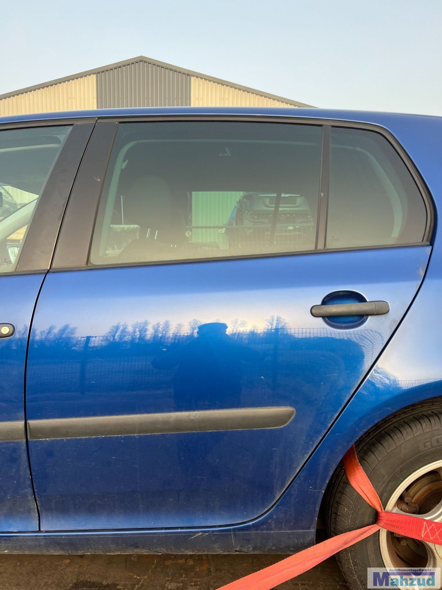 Porte arri re gauche pour VW Golf 5 bleue LC5J (2004-2009), Volkswagen, Volkswagen AG, Vw@volkswagen.de, Utilisé
