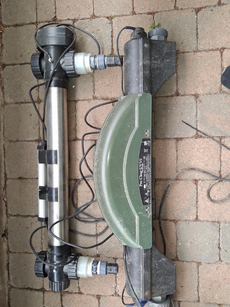 2 lampes UV (1, 5 et 75 watts), Enlèvement