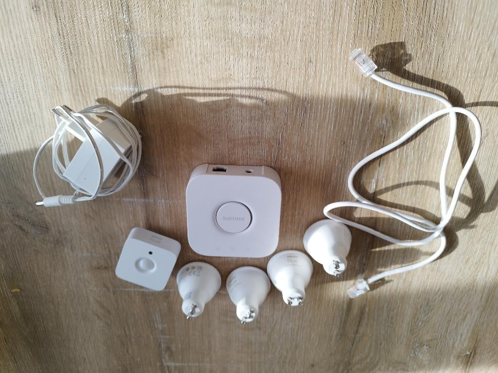 Philips Hue white ambiance set, Ophalen of Verzenden, Zo goed als nieuw, Minder dan 30 watt, Led-lamp