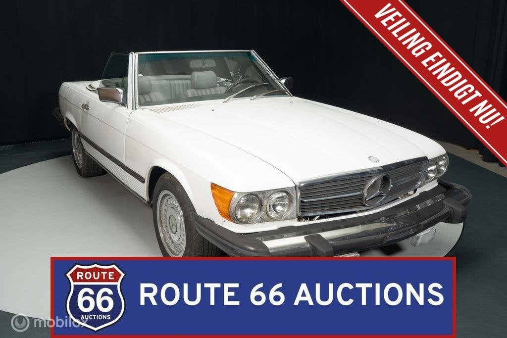 Mercedes-Benz 560 SL | 1987 | Route 66 Auctions, Autos, Achat, Entreprise, Boîte manuelle, Autre carrosserie