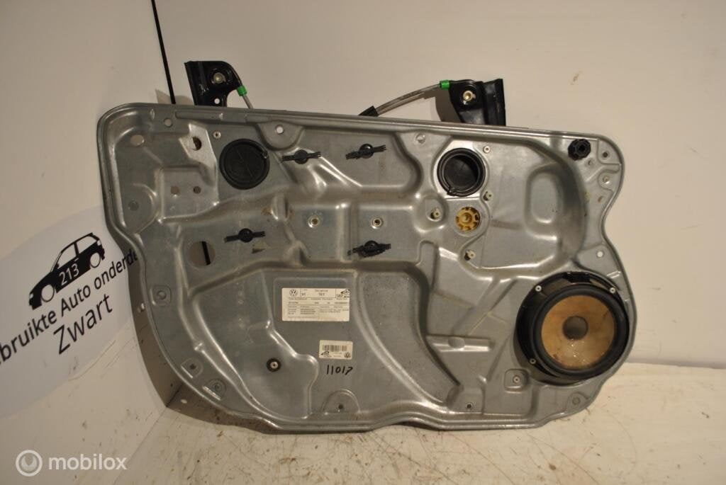 Ruitmechanisme linksvoor Vw Polo 9N 1.4-16V W0Q4837401AC, Enlèvement ou Envoi, Volkswagen, Utilisé, Volkswagen