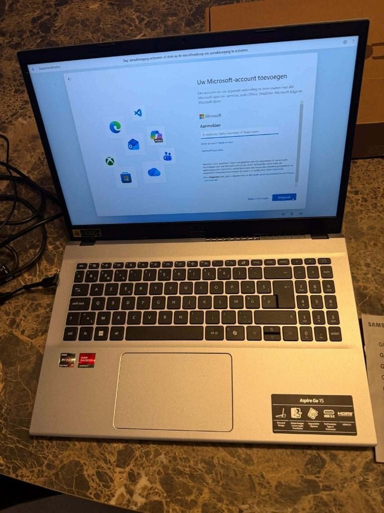 ACER Aspire Go 15 AG15-42P-R1AL, Computers en Software, Windows Laptops, Ophalen, Ryzen 7, 2 tot 3 Ghz, 15 inch
