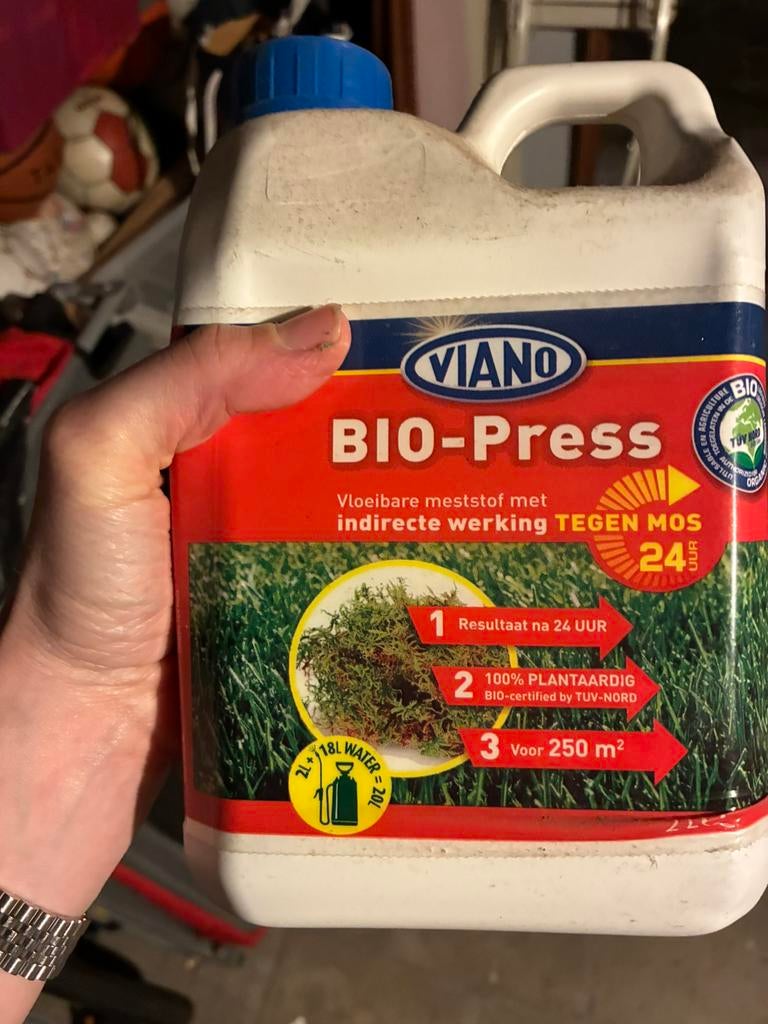 Bio-press, Ophalen, Kunstmest