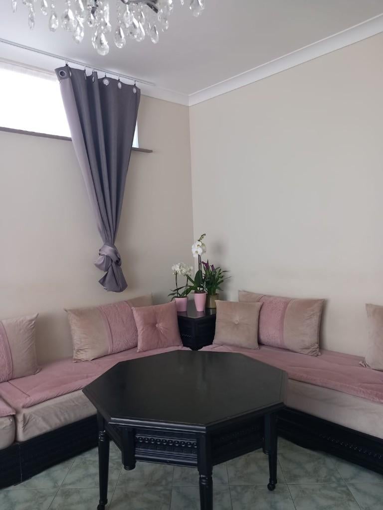 Salon marocain complet, Huis en Inrichting, Ophalen, Zo goed als nieuw, Hout, Marocain