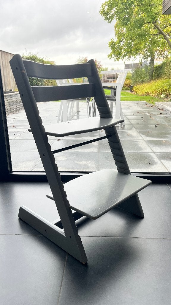 Stokke - Tripp trapp - grijs, Enfants & Bébés, Enlèvement, Utilisé, Chaise évolutive