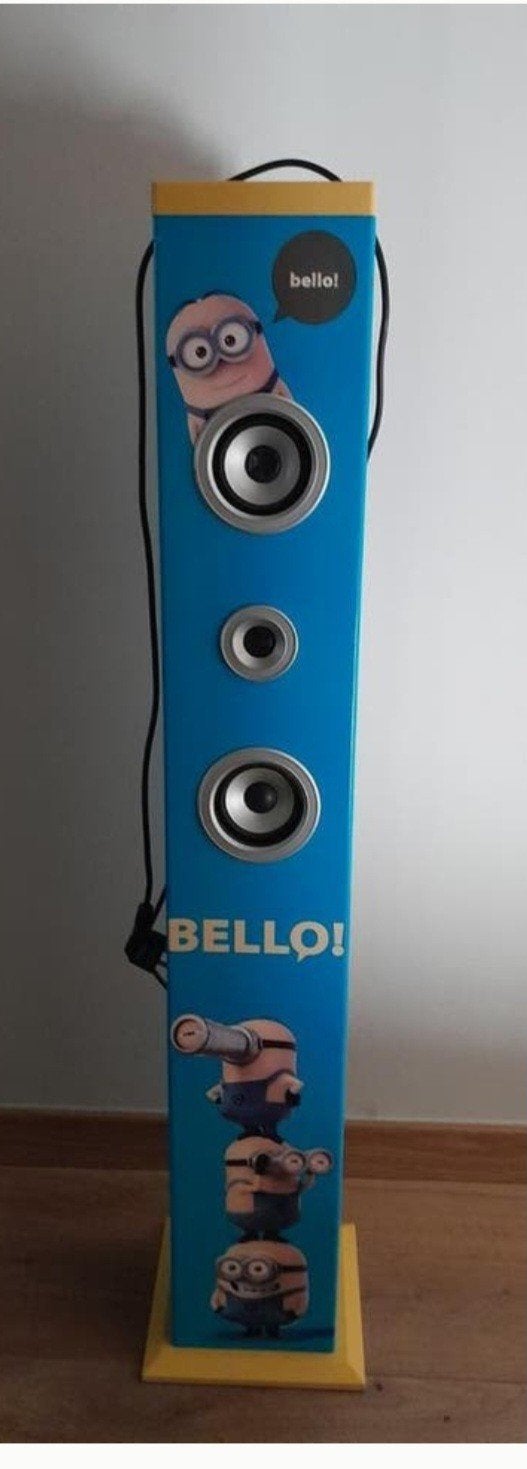 Geluidstoren the Minions, Ophalen