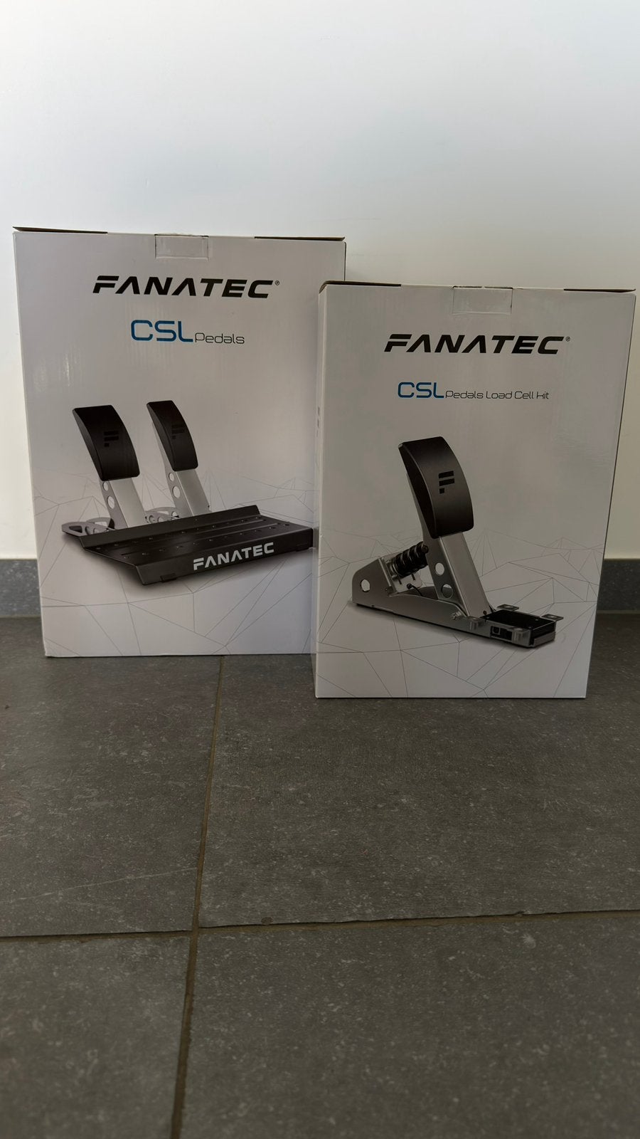 Pédales Fanatec CSL + Kit CSL Load cell, Enlèvement, Comme neuf