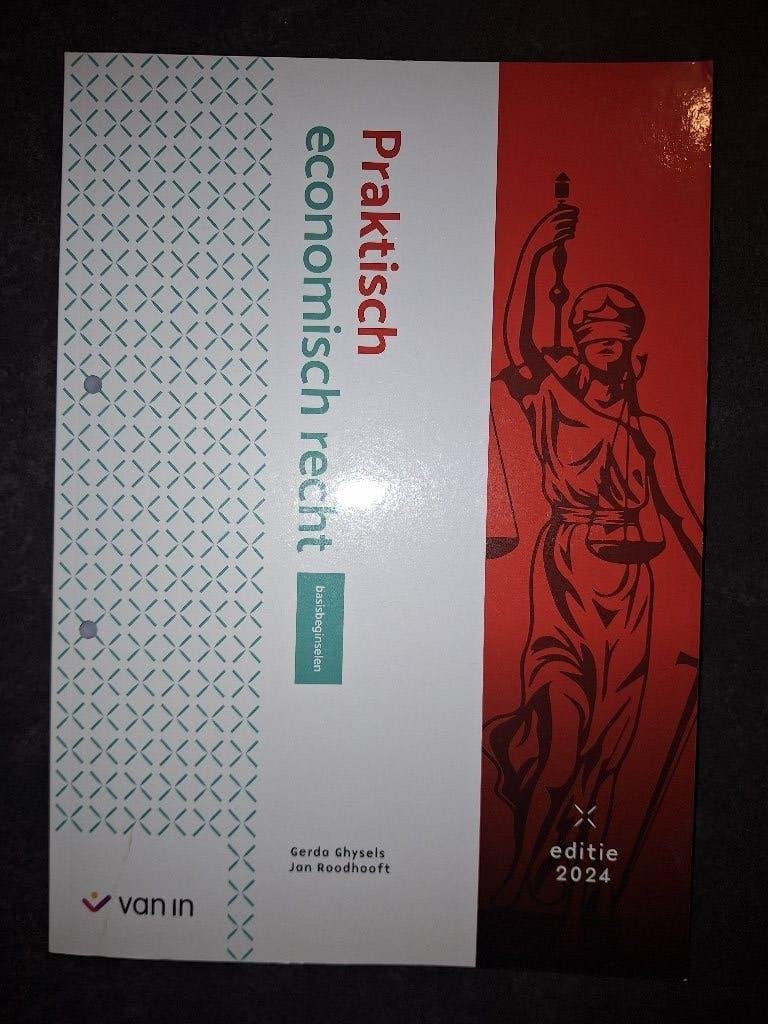 Praktisch economisch recht editie 2024, Boeken, Ophalen, Economie, Zo goed als nieuw, Van In