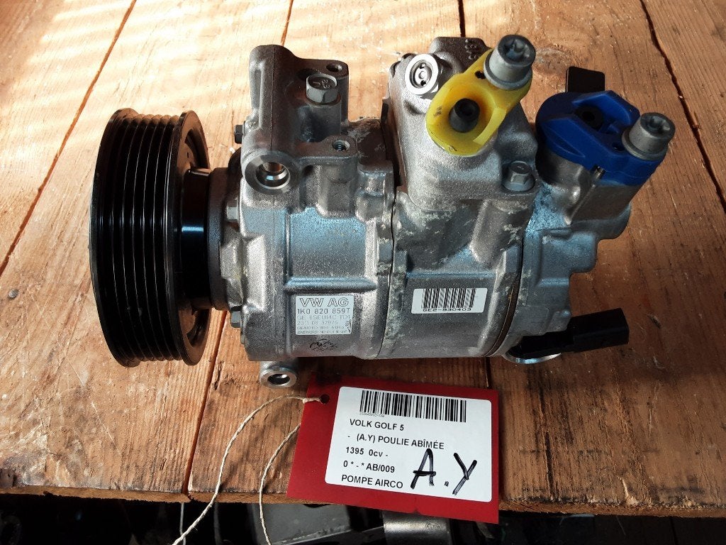 COMPRESSEUR CLIMATISATION Golf V (1K1) (1K0820859T), Volkswagen, Mevr. I. Hauben, Utilisé, Rue de l'Espoir 34 34
4030  GRIVEGNÉE, BE