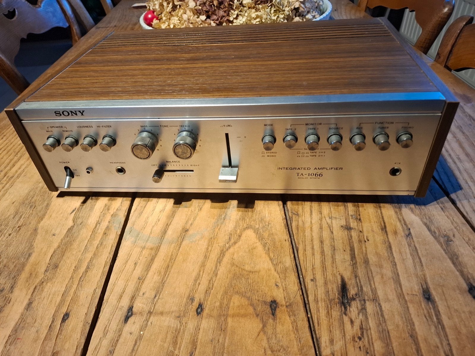 sony ta 1066 versterker, Audio, Tv en Foto, Ophalen, Sony