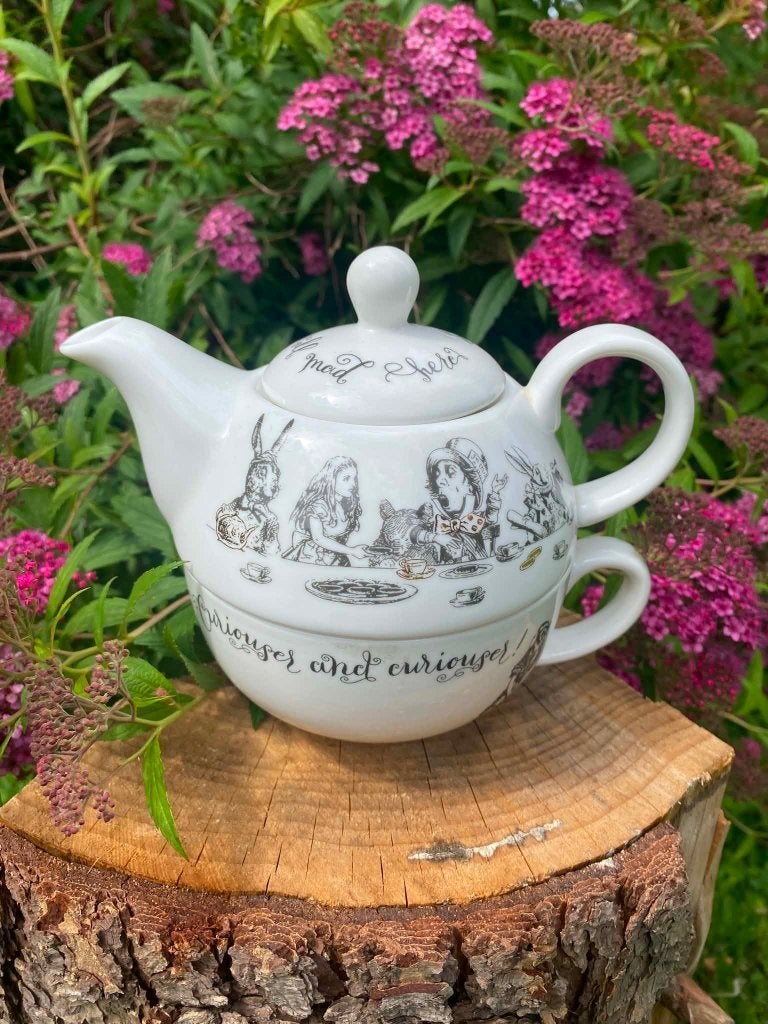 Théière Alice au pays des merveilles, Verzamelen, Disney, Zo goed als nieuw, Overige typen, Overige figuren, Ophalen of Verzenden