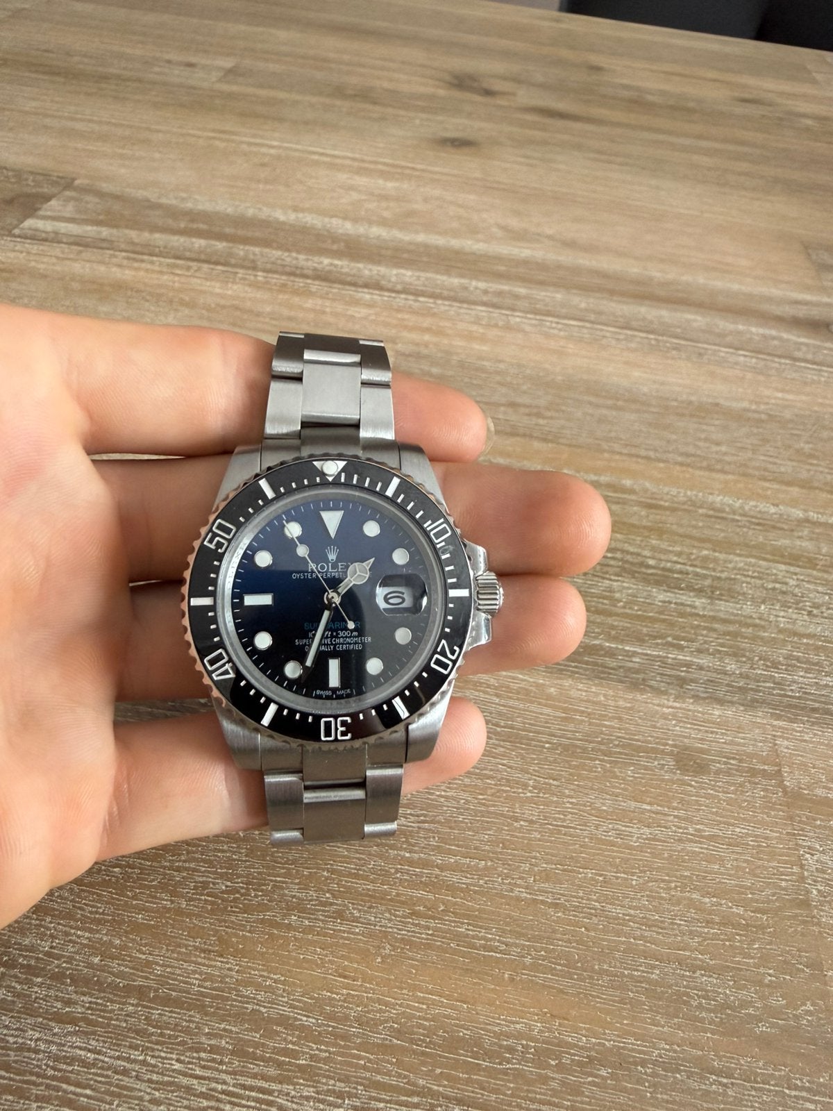 Rolex submariner, Ophalen, Zo goed als nieuw, Rolex