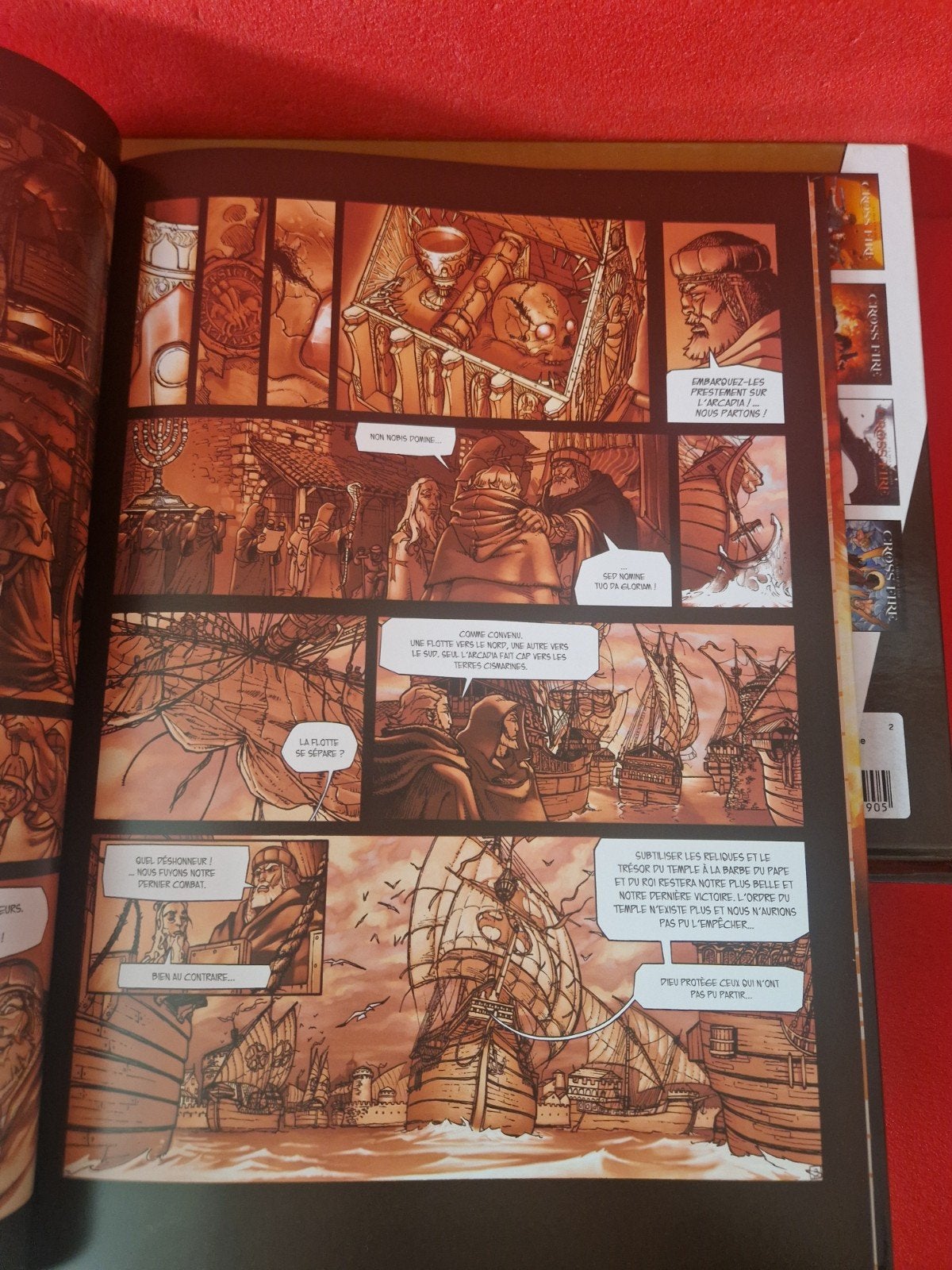 lot de 5 bd cross fire 1 à 5,EO, Ophalen of Verzenden