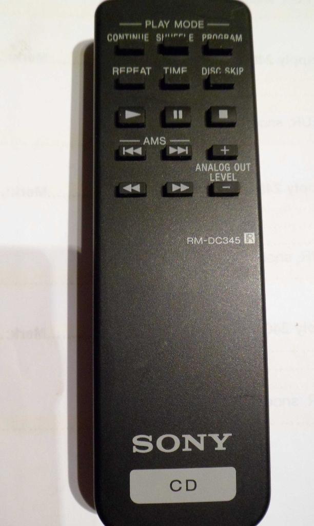Télécommande SONY CD RM-DC345, TV, Hi-fi & Vidéo, Télécommandes, Enlèvement, Comme neuf