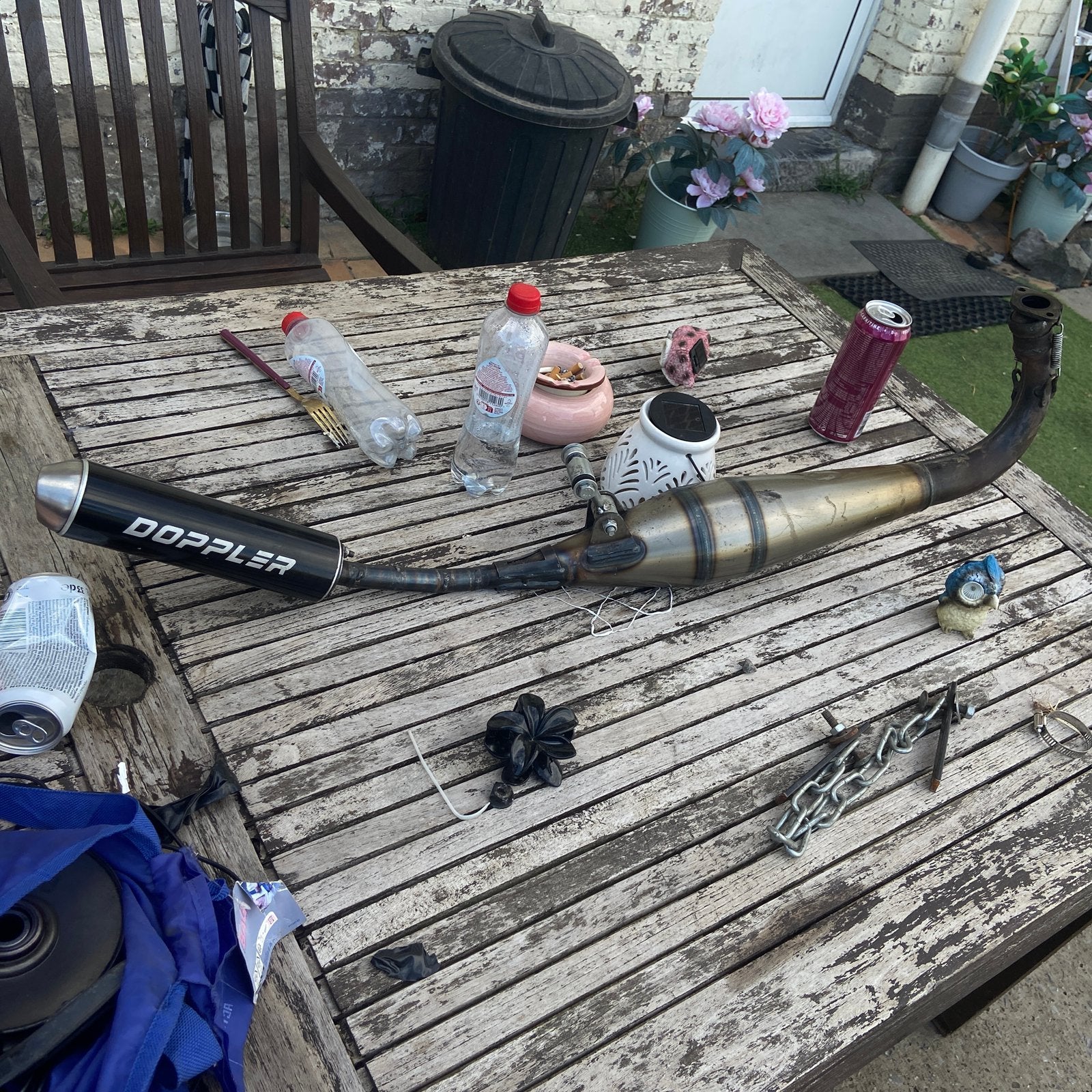 Uitlaat, vario , carburateur met luchtfilter en wielen, Ophalen, Carburateur