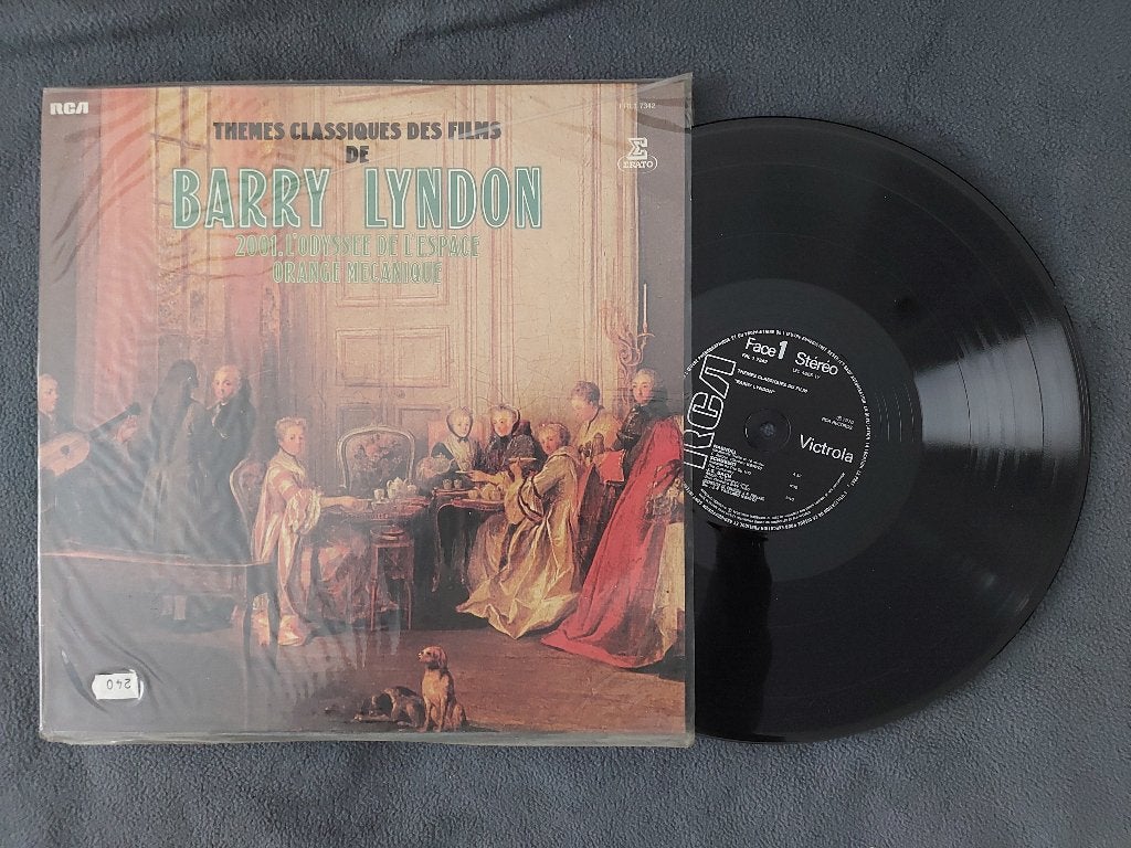 Vinyle 33t. (7 titres). Barry Lyndon., Film et Théâtre, Enlèvement, Utilisé