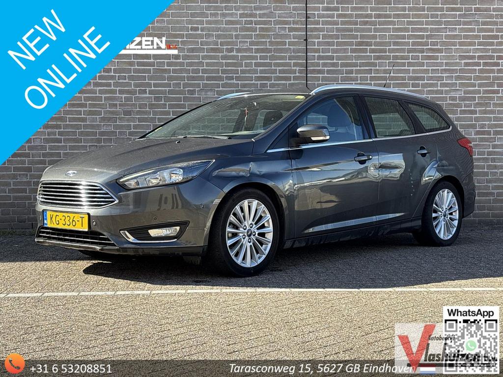 Ford Focus Wagon 1.5 TDCI Titanium Lease Edition | Cruise |, Autos, Ford, Argent ou Gris, Achat, Entreprise, Boîte manuelle