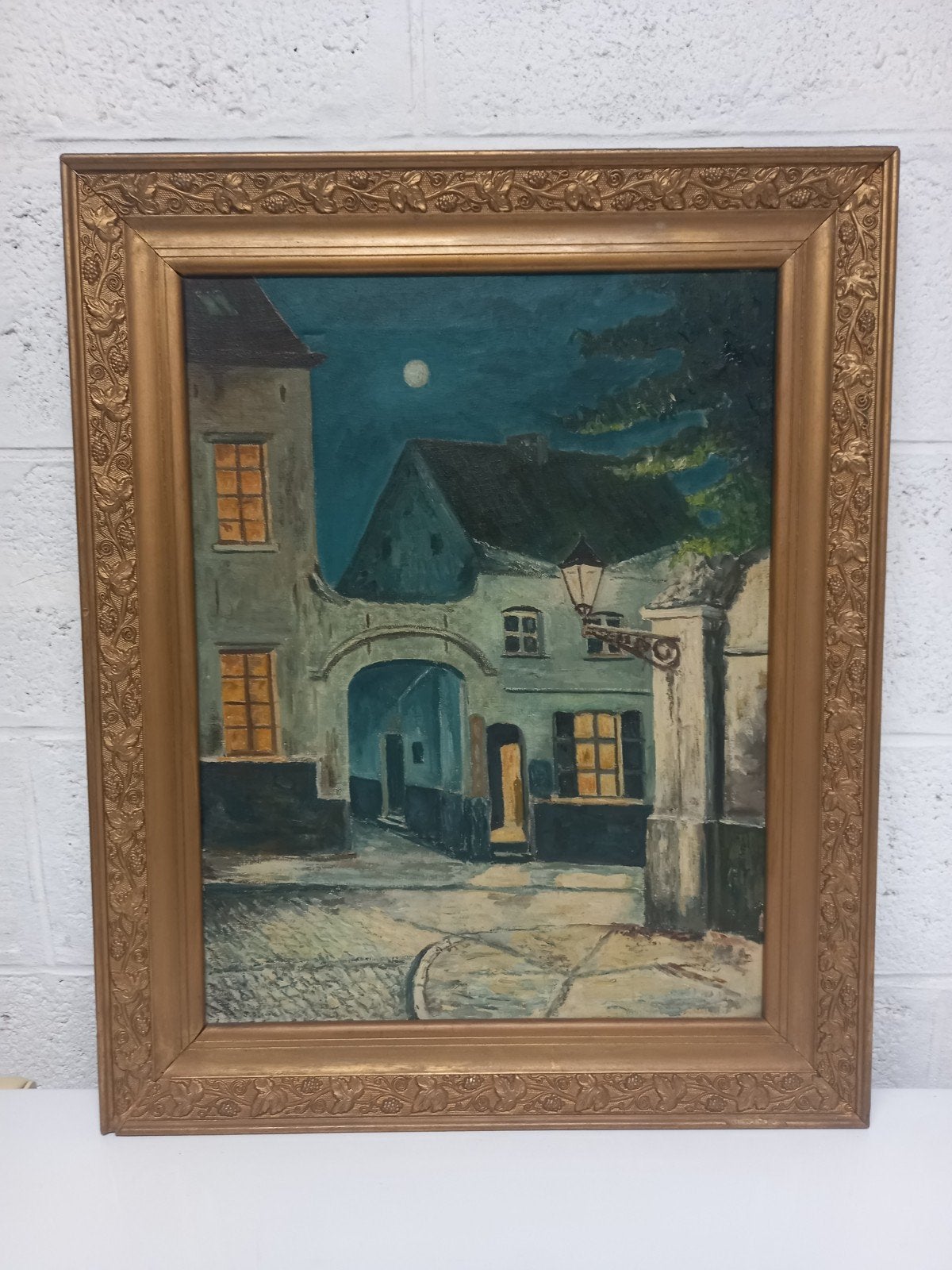 Tableau peinture à l'huile, Enlèvement