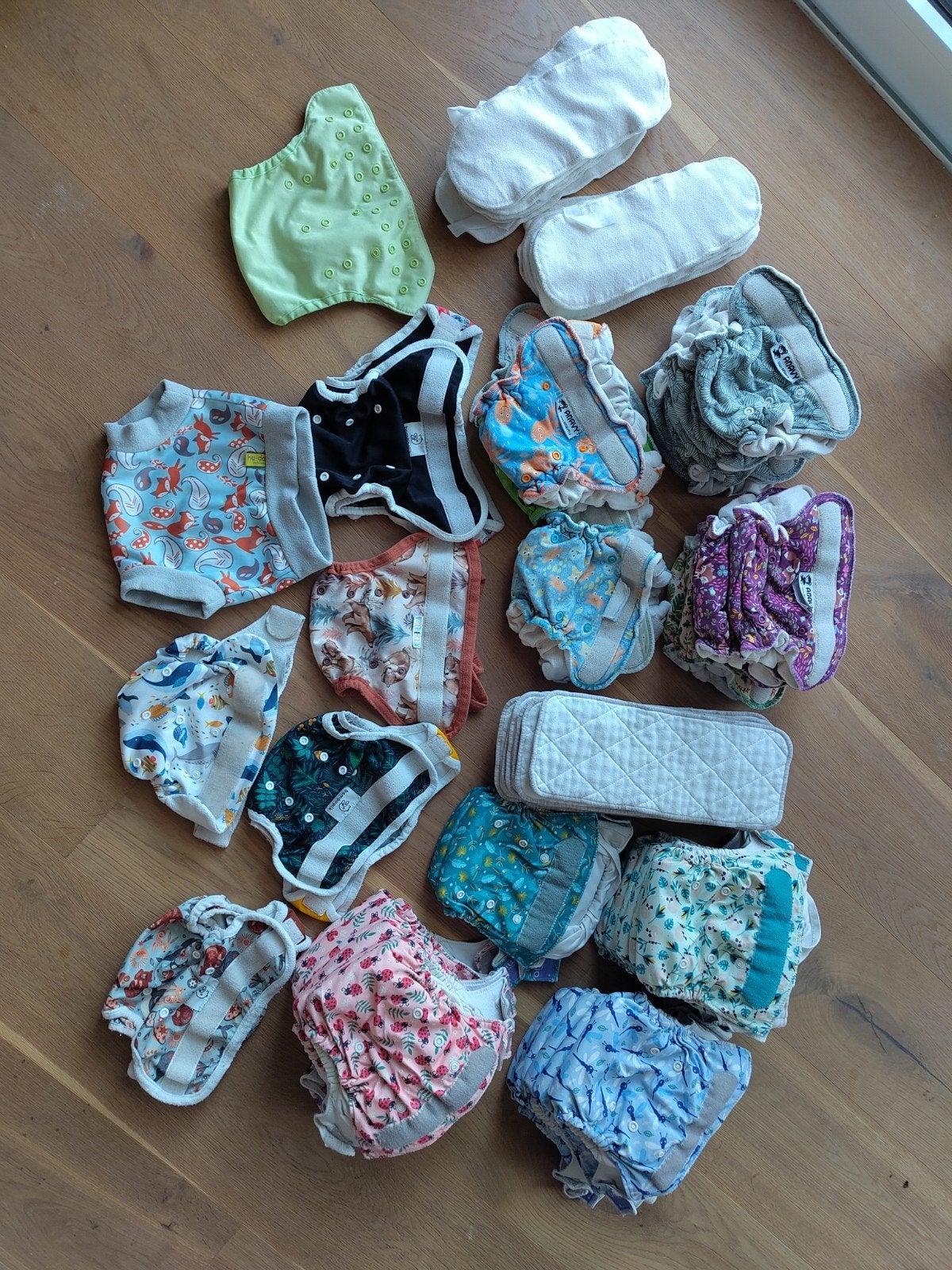 Pakket wasbare luiers, Kinderen en Baby's, Badjes en Verzorging, Ophalen