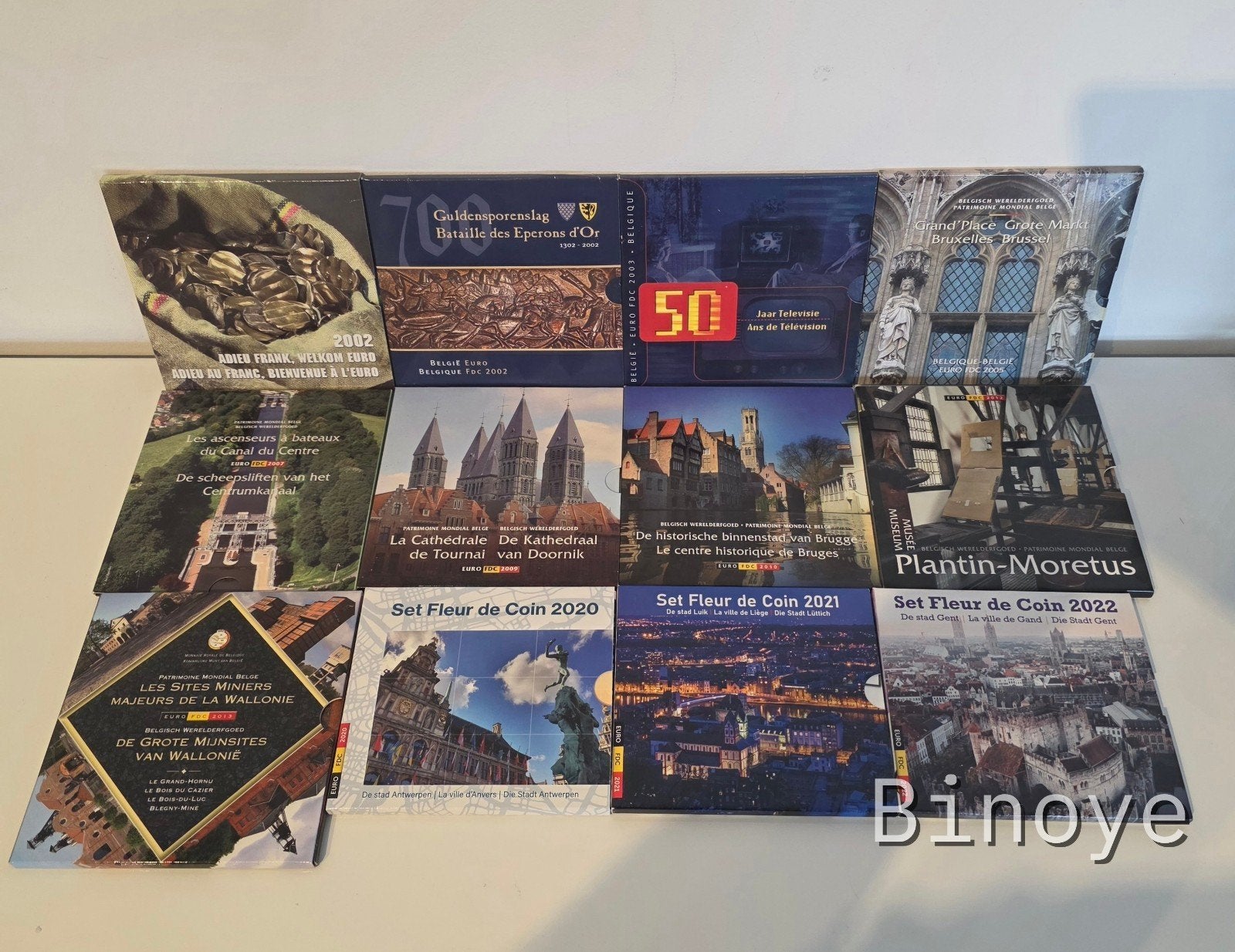 Belgique lot euro set 2002- 2022 - 12 set, Timbres & Monnaies, Enlèvement ou Envoi, Belgique