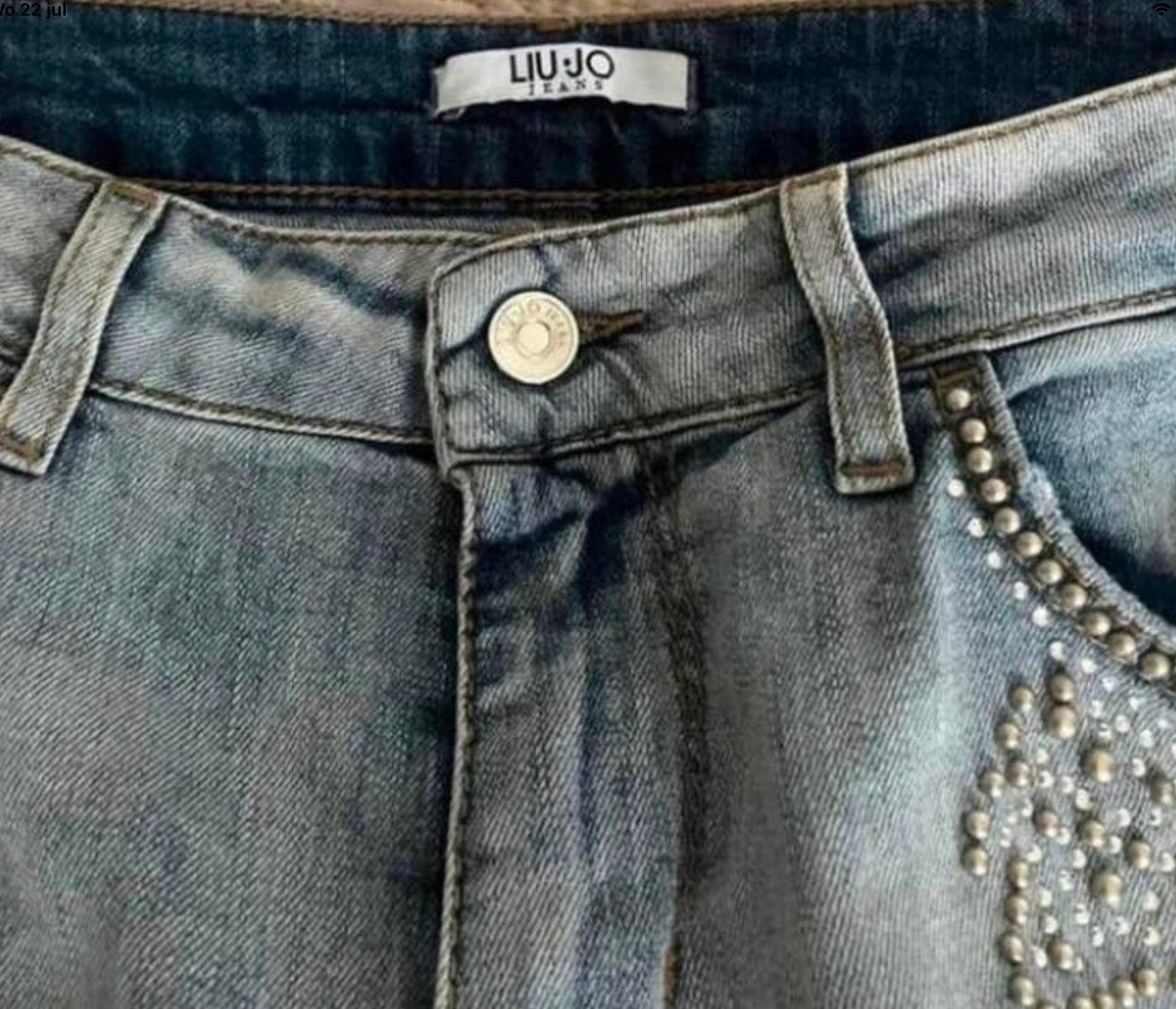 LIU-JO DAMESJEANS MAAT 30 ,z.g.a.n…MOOI!, Kleding | Dames, Spijkerbroeken en Jeans, Ophalen of Verzenden, Zo goed als nieuw, Grijs