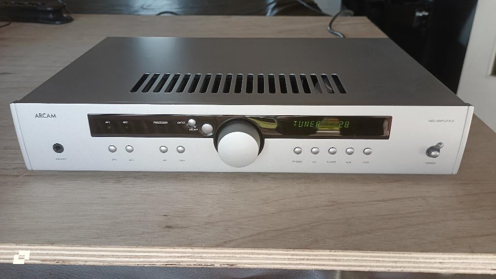 Amplificateur Arcam A80 avec entrée phono, Enlèvement ou Envoi, Comme neuf, Stéréo, 60 à 120 watts