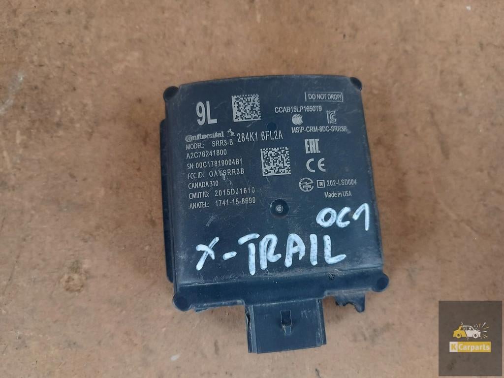 284K16FL2A, Nissan X-trail T32 Radarsensor, Takashima 1-chome 1-1
220-8686  Yokohama, NISSAN_SR@mail.nissan.co.jp, Nissan, Gebruikt