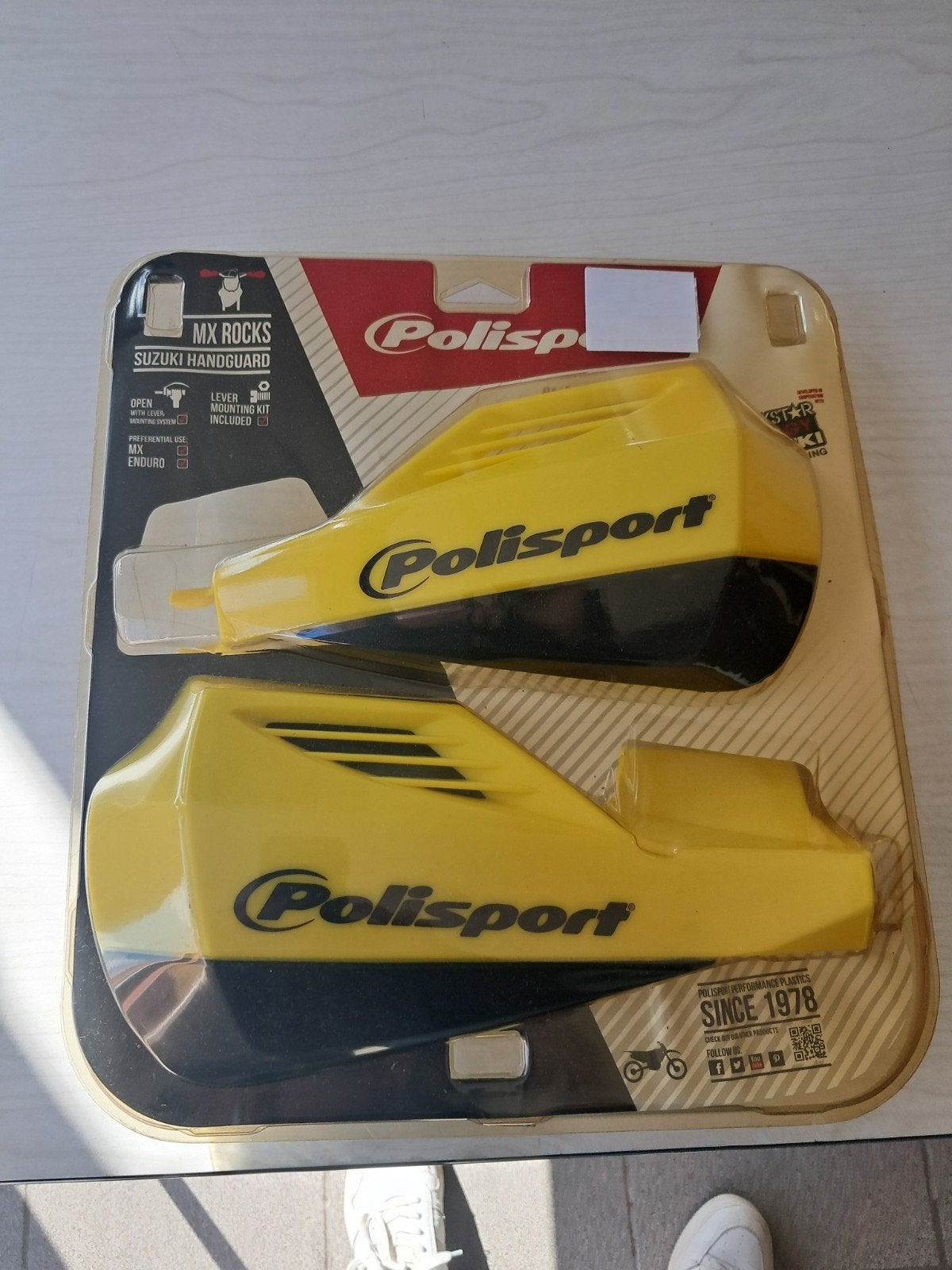 Polisport handprotectors - Suzuki, Motos, Enlèvement, Neuf