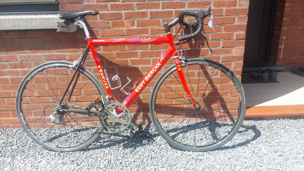 Vintage koetsfiets Merckx, Enlèvement