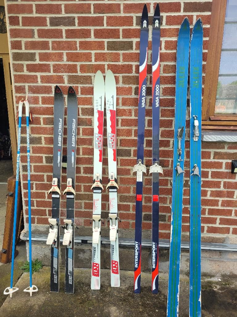 Ski vintage, Ophalen