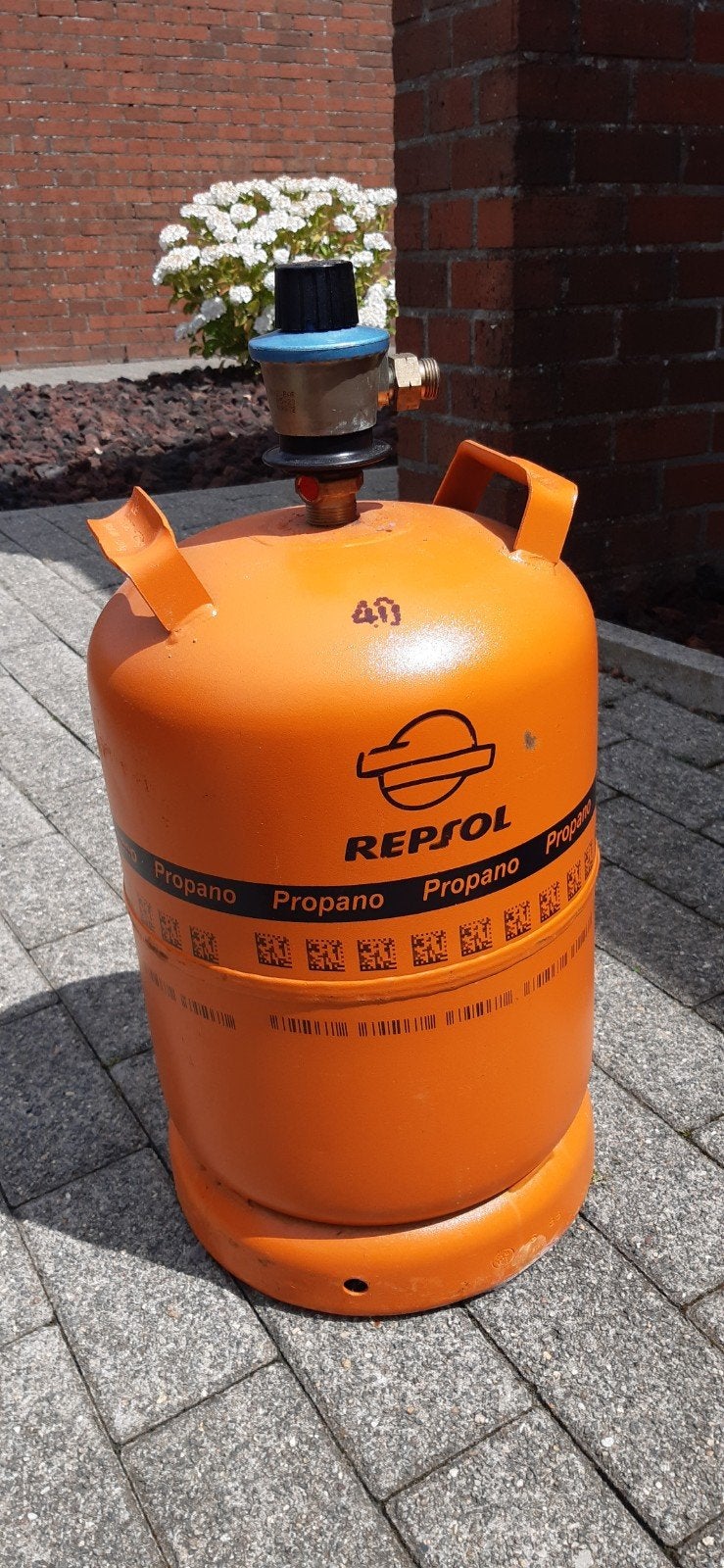 Bouteille de gaz espagnole Repsol, Enlèvement