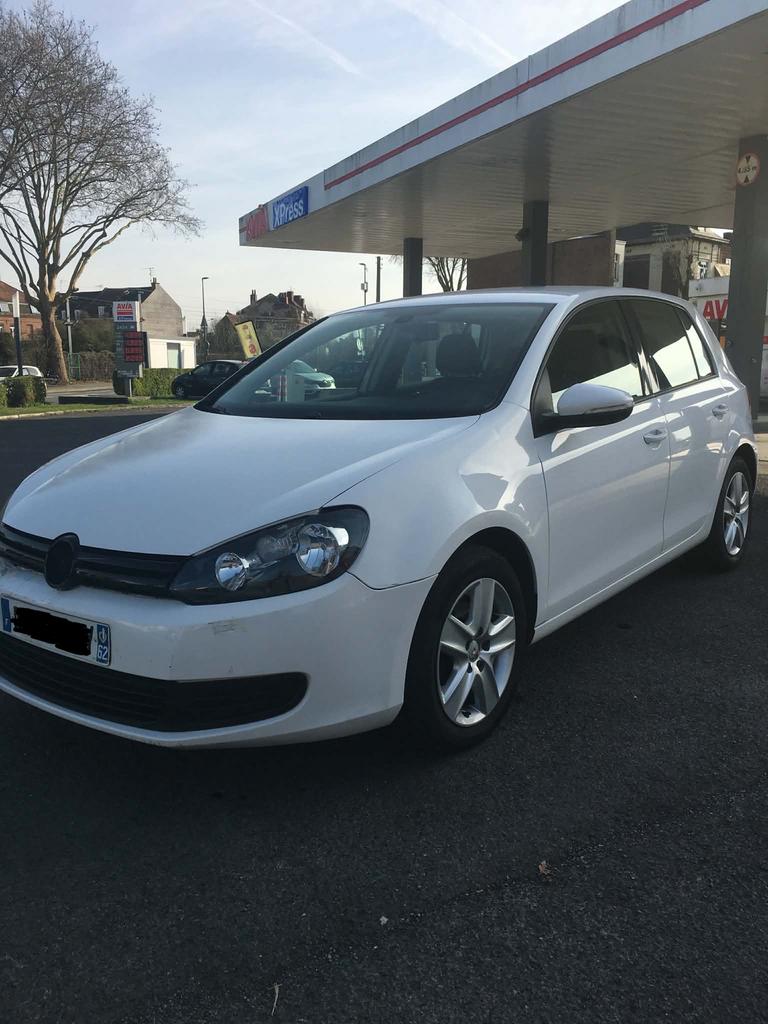 VW Golf 6, Auto's, Volkswagen, Voorwielaandrijving, Euro 5, Zwart, 4 cilinders