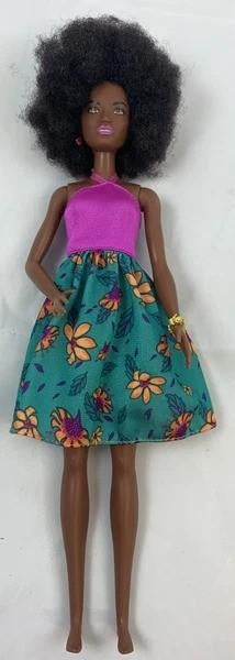 Poupée Barbie Fashionistas 59 Tropi Cutie Afro Mattel DYY89, Envoi, Comme neuf, Fashion Doll