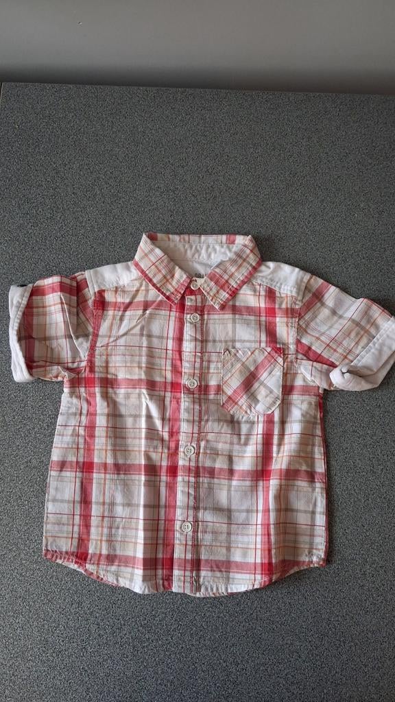 Chemise d'été Obaibi taille 86, Enfants & Bébés, Vêtements de bébé | Taille 86, Garçon, Enlèvement ou Envoi, Comme neuf, Chemisette ou Manches longues